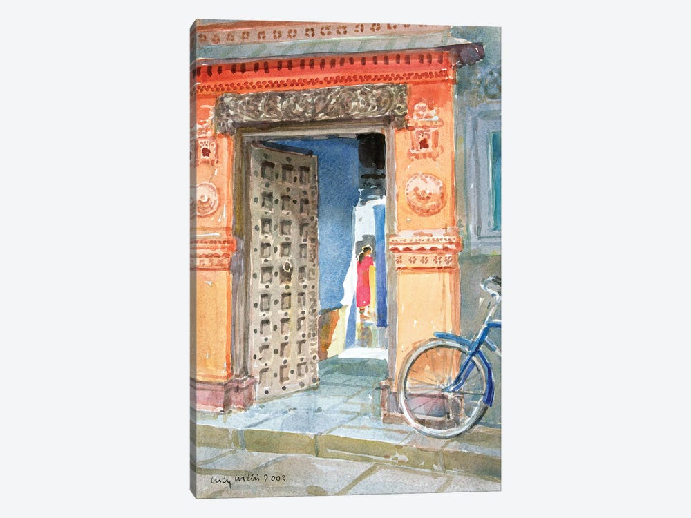 In The Old Town, Bhuj, 2003 by Lucy Willis 1-piece Canvas Artwork