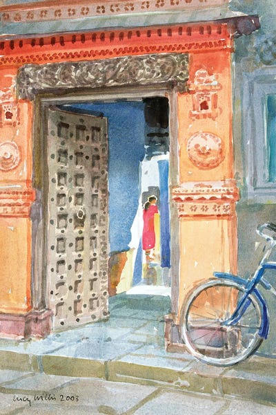 India: In The Old Town, Bhuj, 2003 by Lucy Willis