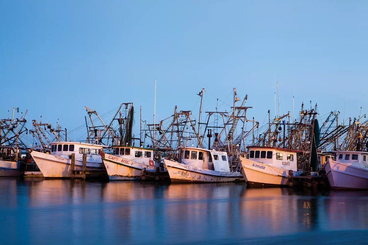 Fulton Harbor and oyster boats