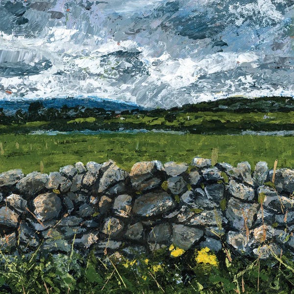 Ireland: Irish Stack Wall by LaDara McKinnon