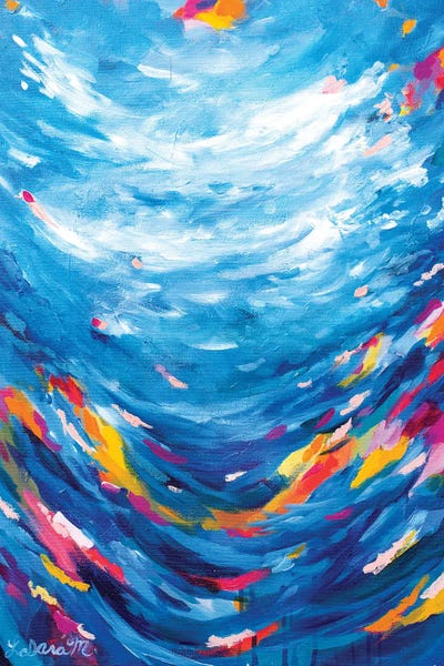 Shiting Flow by LaDara McKinnon canvas print