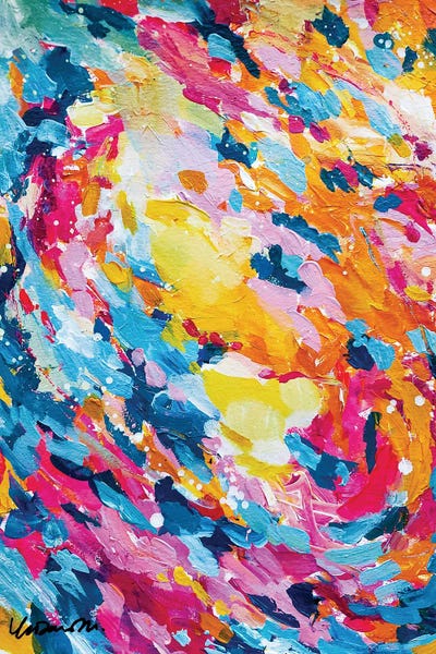 Smalt: Spring To Life III by LaDara McKinnon