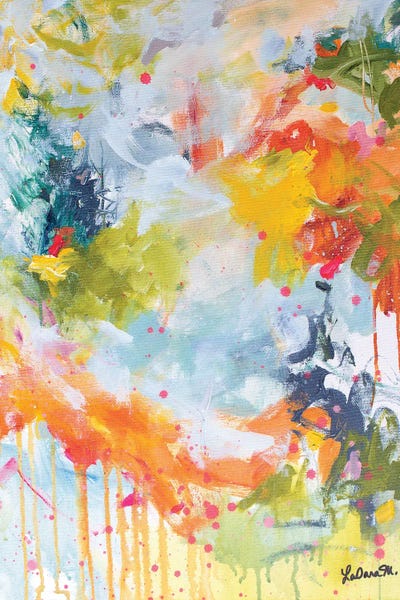 Beautiful Bliss II by LaDara McKinnon framed canvas print