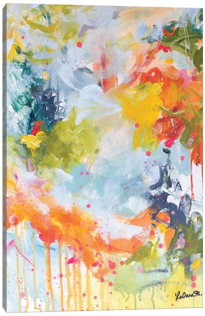 Beautiful Bliss II Canvas Art Print - Abstracts for the Optimist