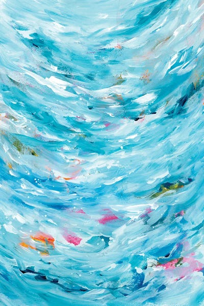 Waves Crashing III by LaDara McKinnon acrylic art print