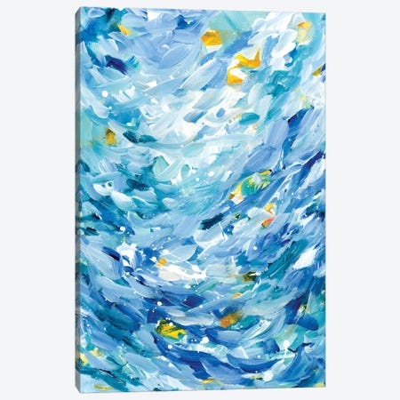 Waves Crashing I Canvas Print #LDM42} by LaDara McKinnon Canvas Artwork