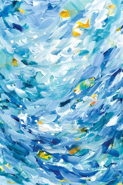 LaDara McKinnon: Waves Crashing I by LaDara McKinnon