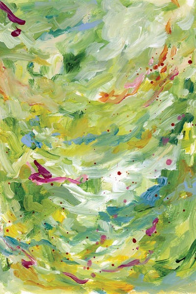 Colorful Abstracts: The Long Drive To The Other Side by LaDara McKinnon