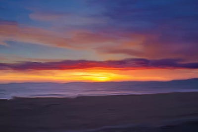 Ocean IX by Sally Linden canvas print