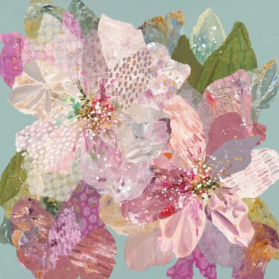 Dream In Duck Egg Blue Canvas Print by Leanne Daquino iCanvas