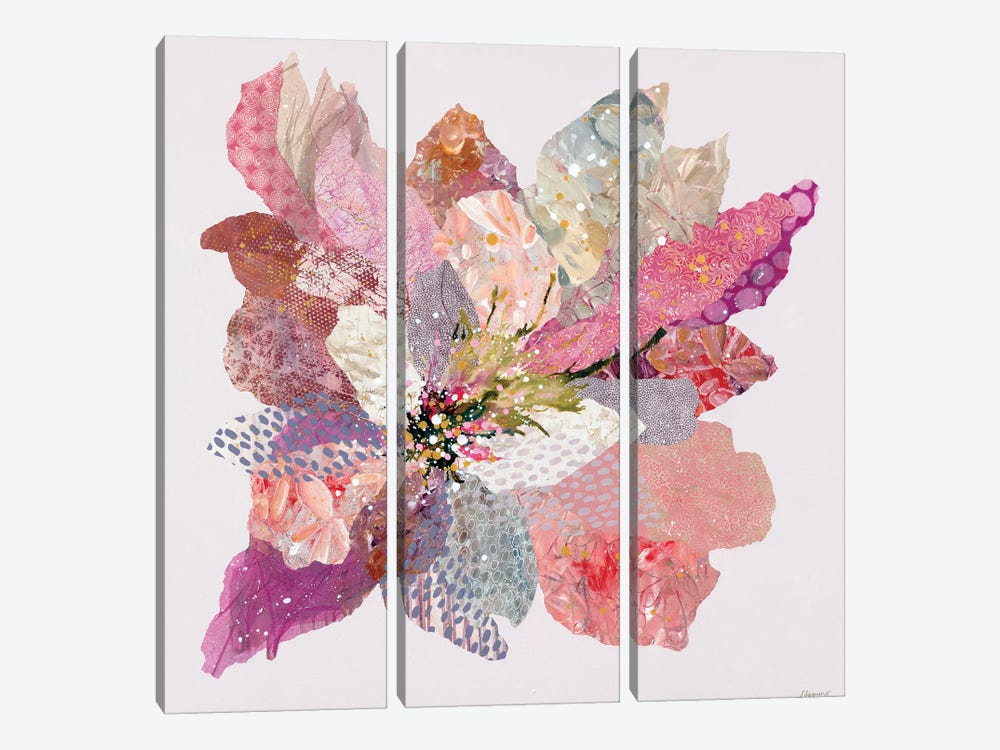 Sweet Blossom Blush by Leanne Daquino 3-piece Canvas Wall Art
