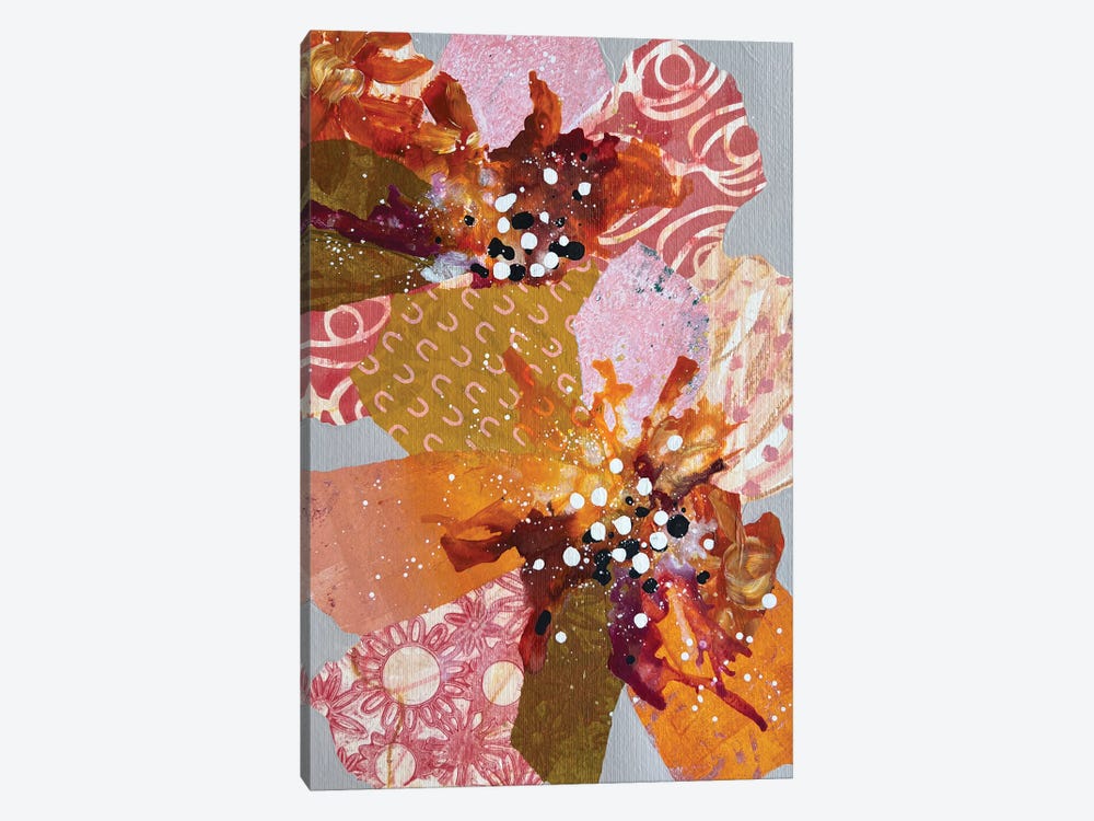 Saffron Floral Bouquet by Leanne Daquino 1-piece Art Print