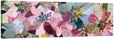 Beauty In Bloom, Lauren's Garden Canvas Art Print - Contemporary Collage