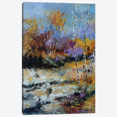 Autumnal clearing Canvas Print #LDT105} by Pol Ledent Canvas Art