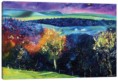 Magic Landscape Canvas Art Print - Pol Ledent
