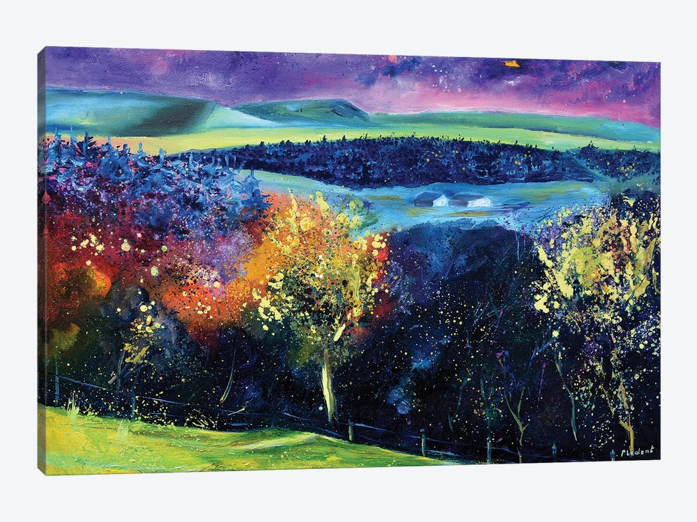 Magic Landscape by Pol Ledent 1-piece Canvas Art Print