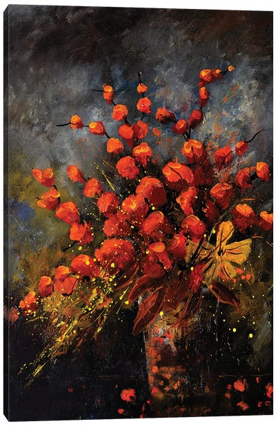 Autumnal still life Canvas Art Print - Poppy Art