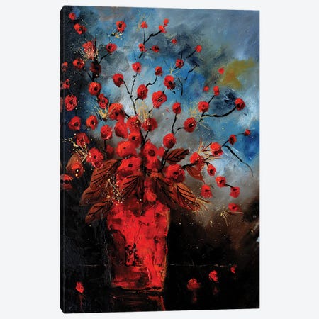 Red still life Canvas Print #LDT112} by Pol Ledent Canvas Art