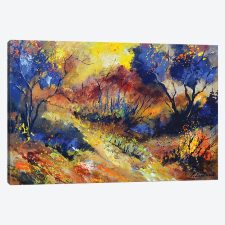 Magic autumnal landscape Canvas Print #LDT125} by Pol Ledent Canvas Wall Art