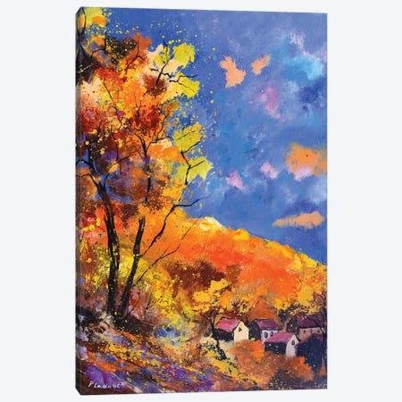 Autumn Rich Colors Canvas Print #LDT12} by Pol Ledent Canvas Wall Art