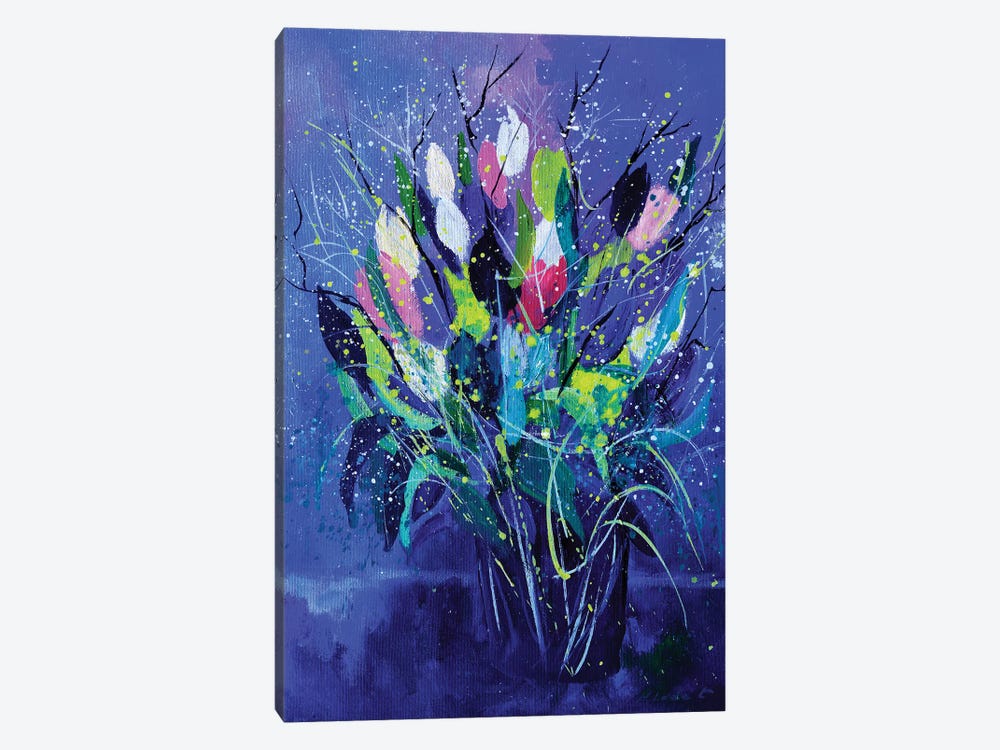 Tulips by Pol Ledent 1-piece Canvas Art Print
