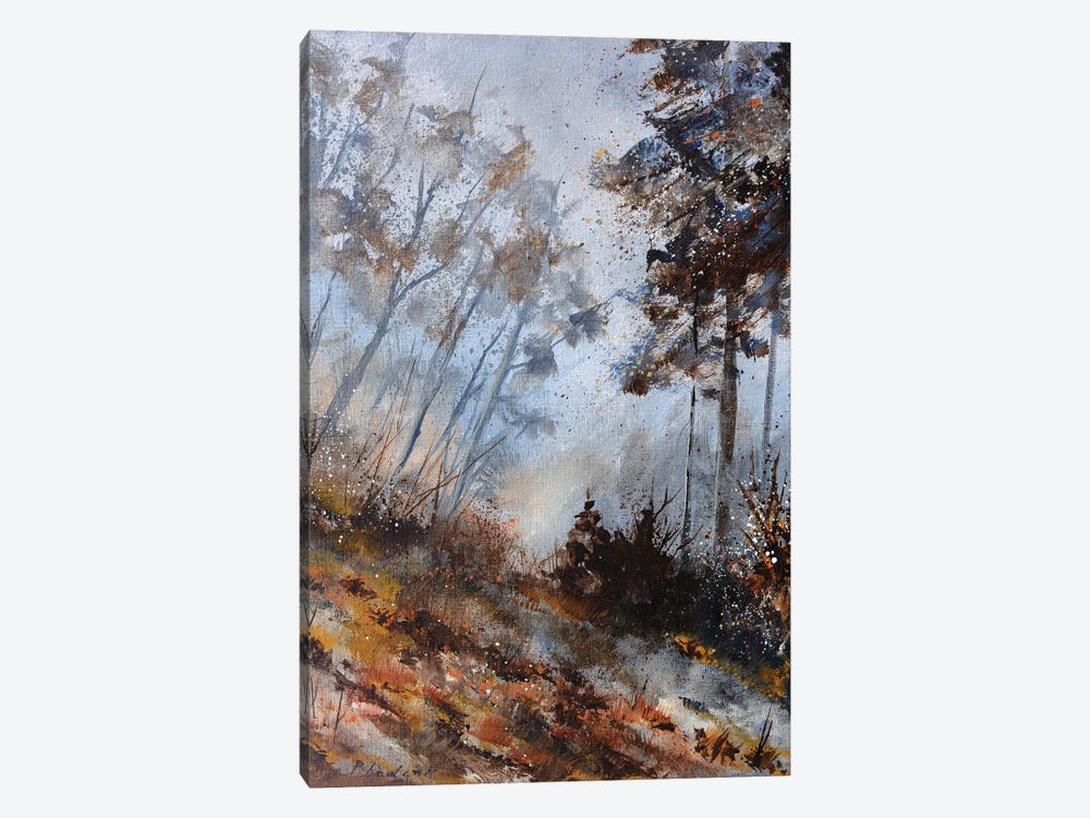 Misty november by Pol Ledent 1-piece Canvas Art Print