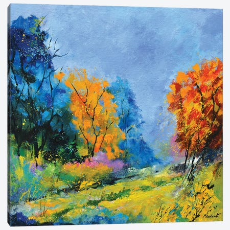 Bold autumn colors Canvas Print #LDT156} by Pol Ledent Canvas Print