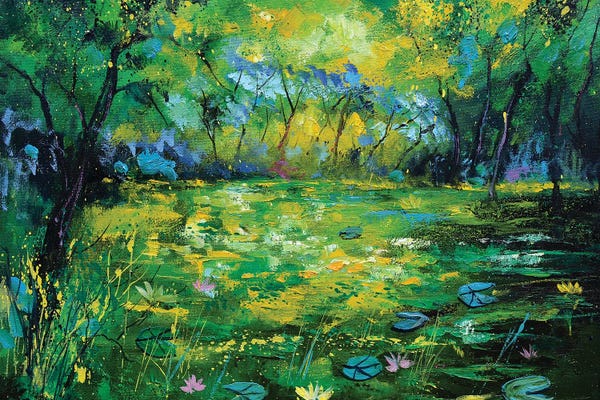 Ponds: Waterlilies - 65 by Pol Ledent