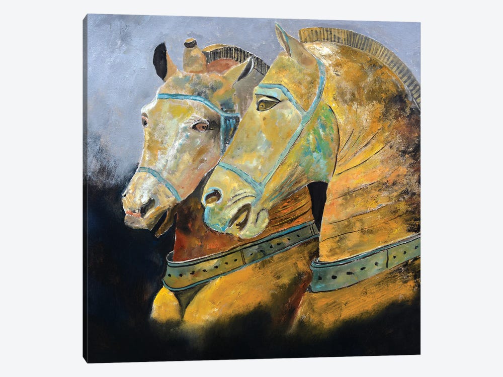 Two Horses - 88 1-piece Art Print