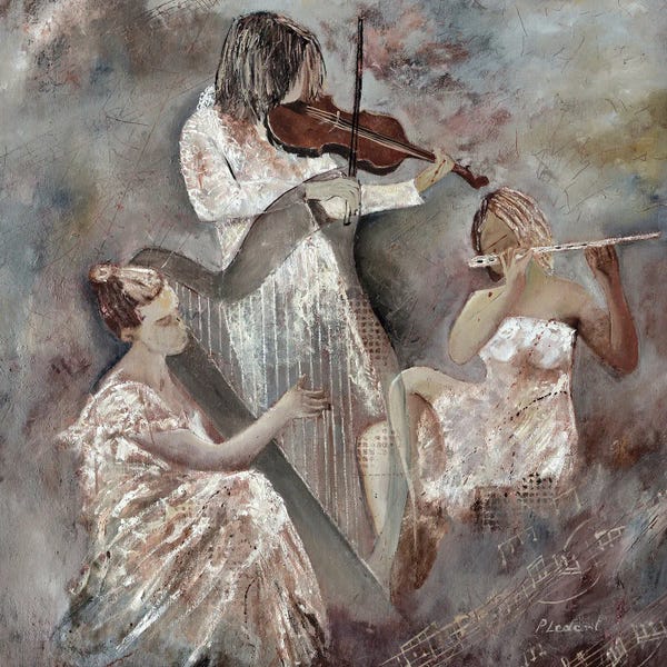 Violins: Musicians Trio by Pol Ledent