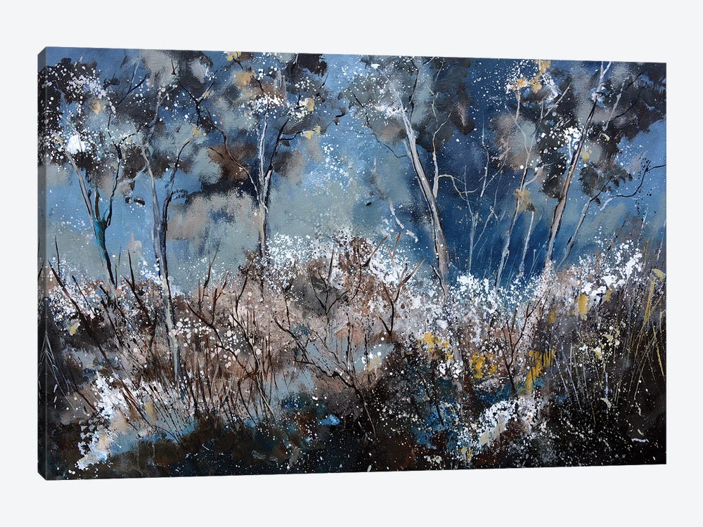 Winter In The Wood by Pol Ledent 1-piece Canvas Wall Art