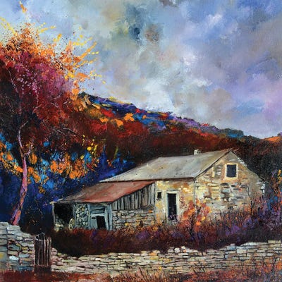 Old Countryhouse by Pol Ledent art print
