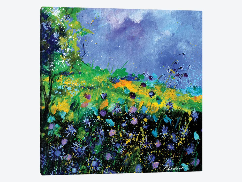 Blue Cornflowers by Pol Ledent 1-piece Art Print