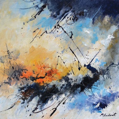 Hephaistos At Work by Pol Ledent art print