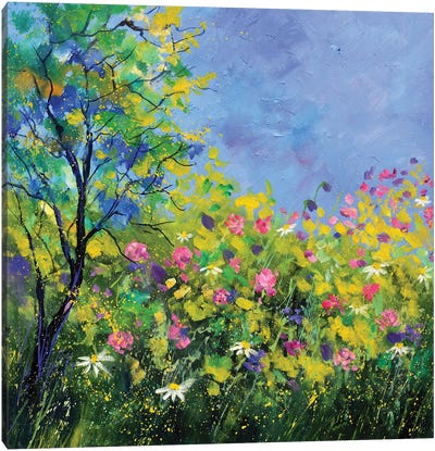 Spring Canvas Art Print - Garden & Floral Landscape Art