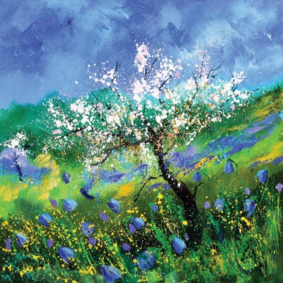Blossoming Apple Tree by Pol Ledent art print