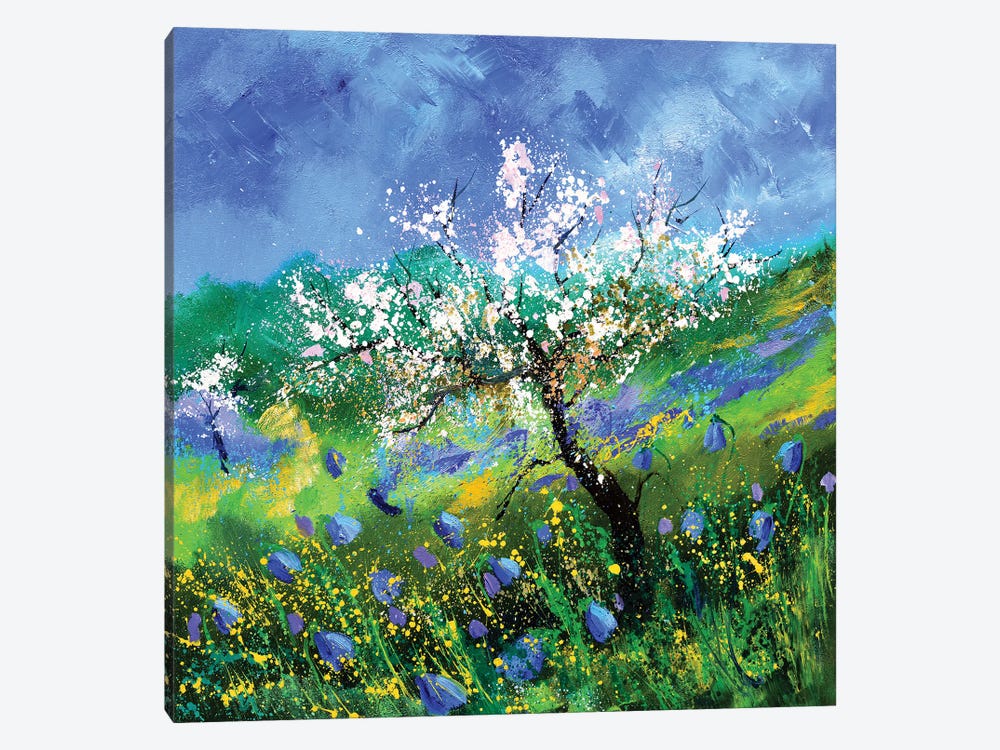 Blossoming Apple Tree by Pol Ledent 1-piece Canvas Art