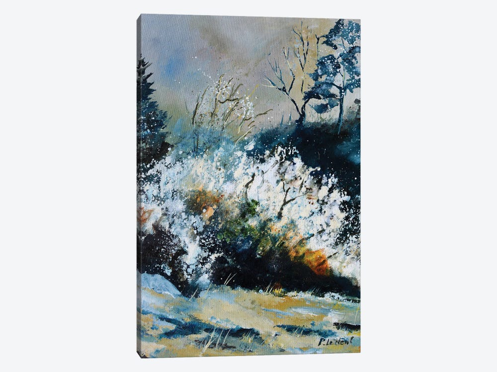 Blossoming Hawthorn by Pol Ledent 1-piece Canvas Art Print