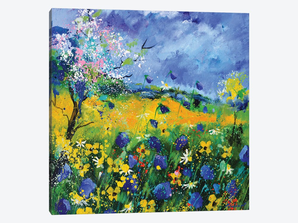 Wild Flowers In Summer by Pol Ledent 1-piece Canvas Art