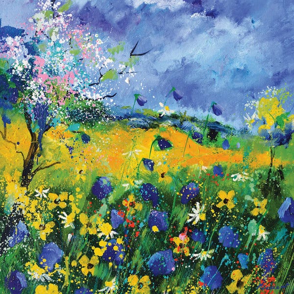 Abstract Floral & Botanical: Wild Flowers In Summer by Pol Ledent