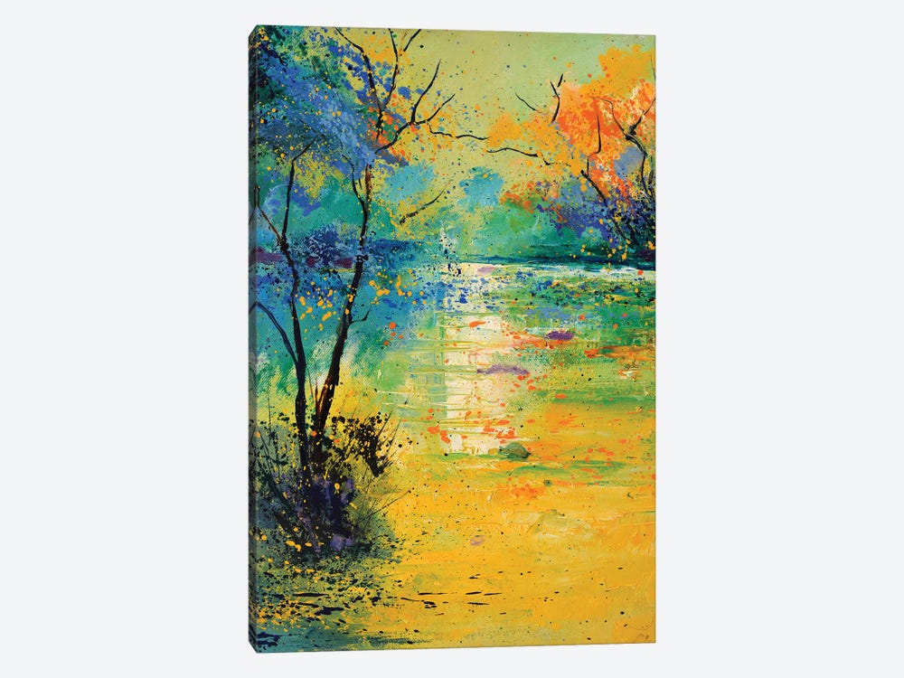 Light On A Pond by Pol Ledent 1-piece Canvas Art Print