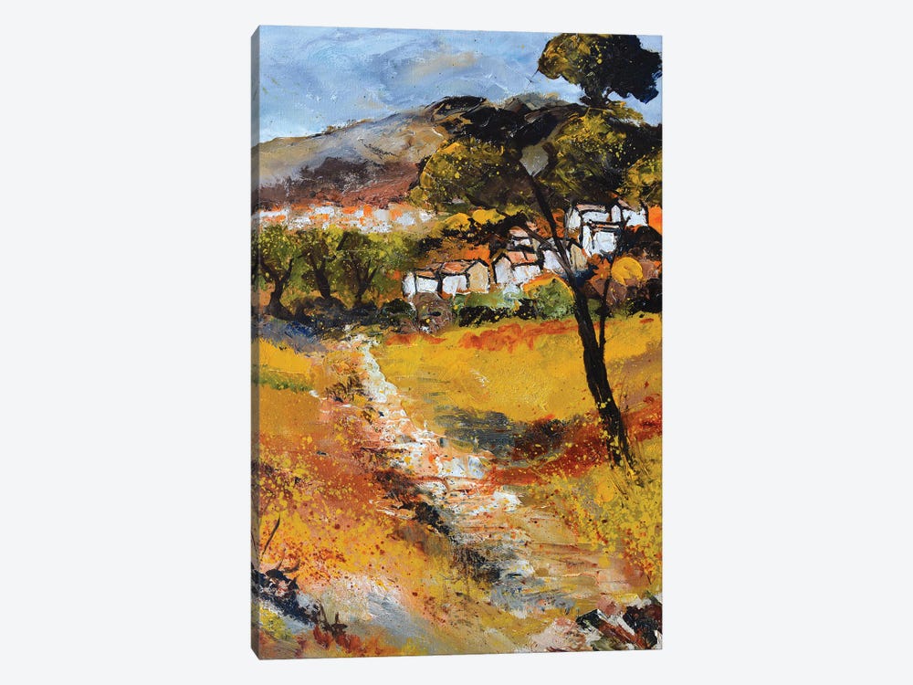 Little Village In Provence by Pol Ledent 1-piece Canvas Artwork