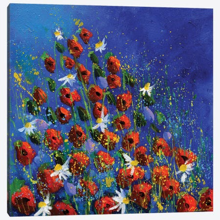 Poppies Flight Canvas Print #LDT264} by Pol Ledent Canvas Print
