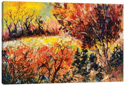 Autumn Canvas Art Print - Pol Ledent