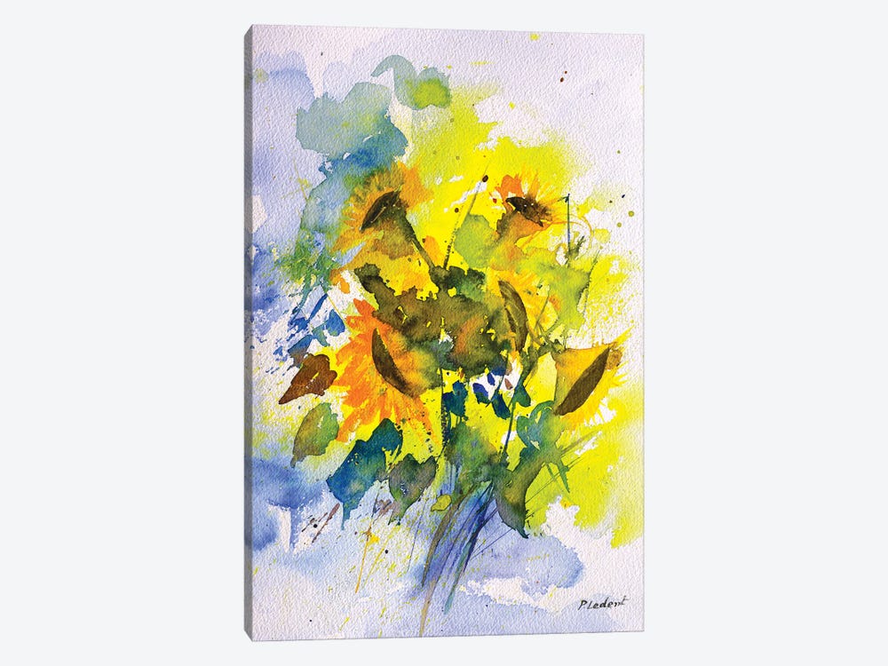 A Few Sunflowers by Pol Ledent 1-piece Art Print