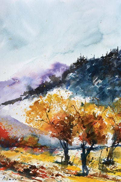 Pol Ledent: Approaching Autumn by Pol Ledent