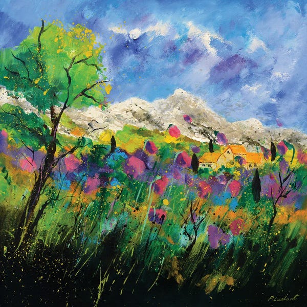Snowy Mountains: Pink Provence by Pol Ledent