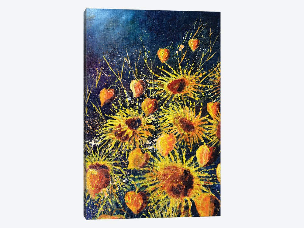 Sunflowers In Full Boom by Pol Ledent 1-piece Canvas Wall Art