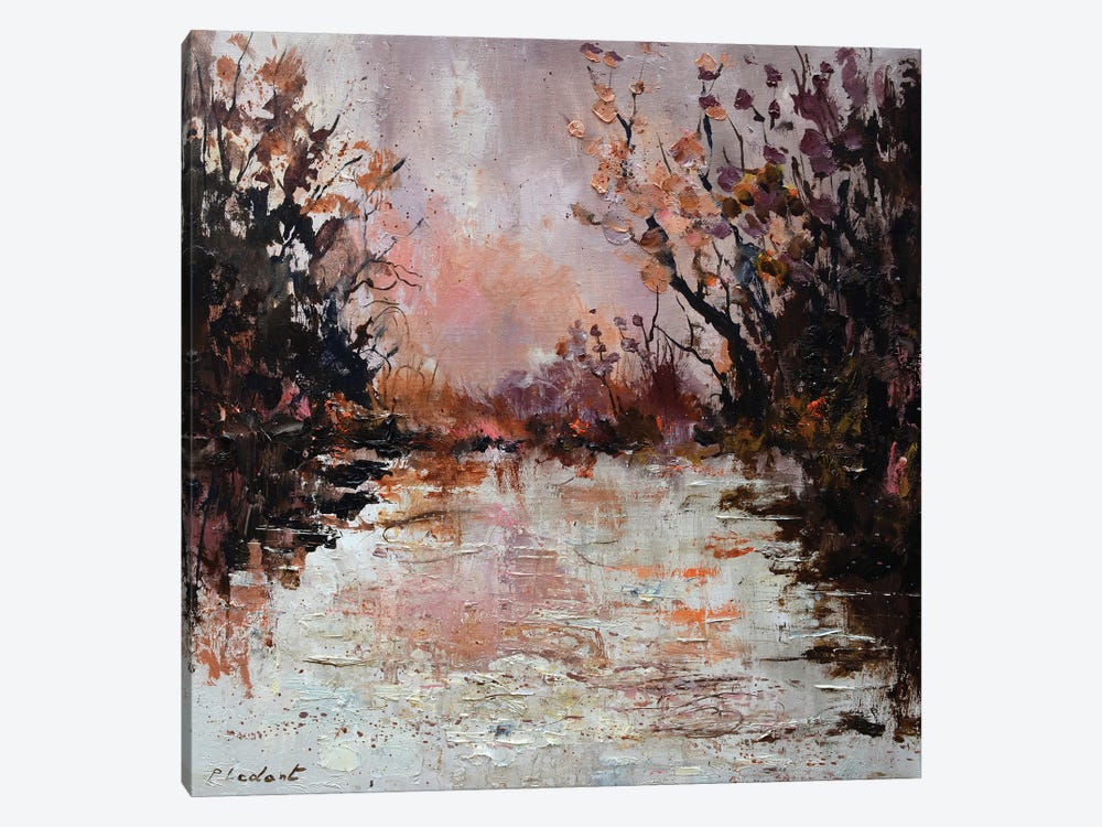 Pink Waters by Pol Ledent 1-piece Canvas Art Print