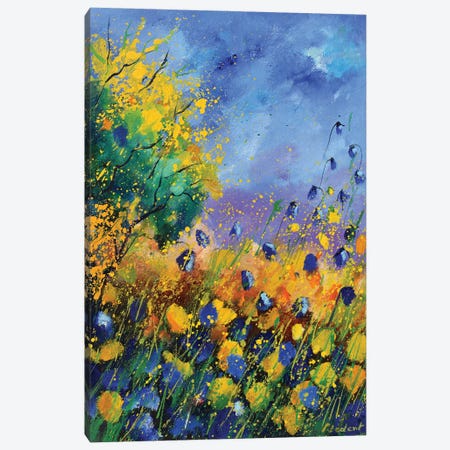 Wild Summer Flowers Canvas Print #LDT310} by Pol Ledent Canvas Artwork